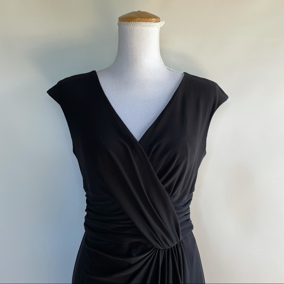 Lauren Ralph Lauren Draped Dress - sz 8 - Picture 2 of 6